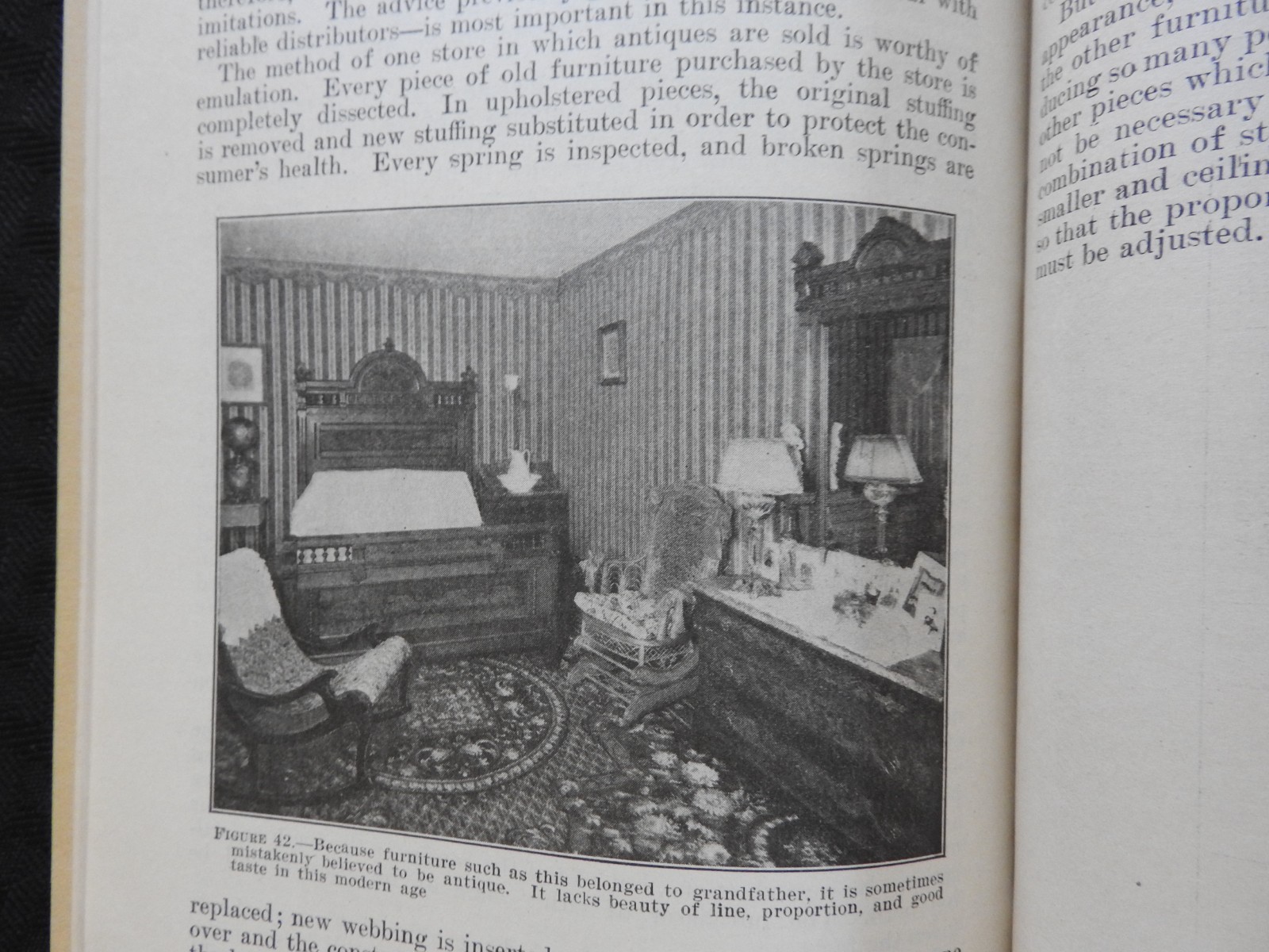 1931 “Furniture, it’s Selection & Use” U.S. Department of Commerce Wood Lumber