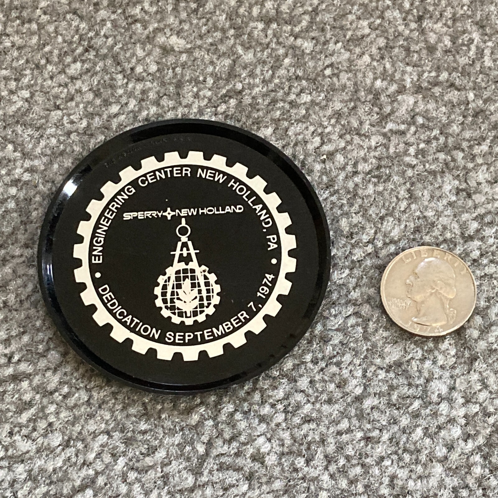Sperry New Holland Engineering Center Dedication 1974 Coaster Agriculture PA 3″