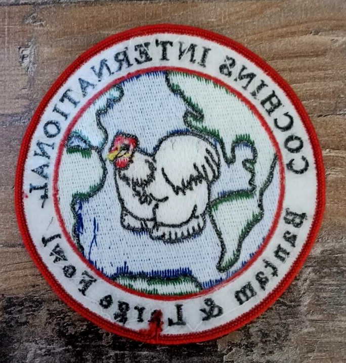 New Cochins International Bantam & Large Fowl Poultry Club Patch