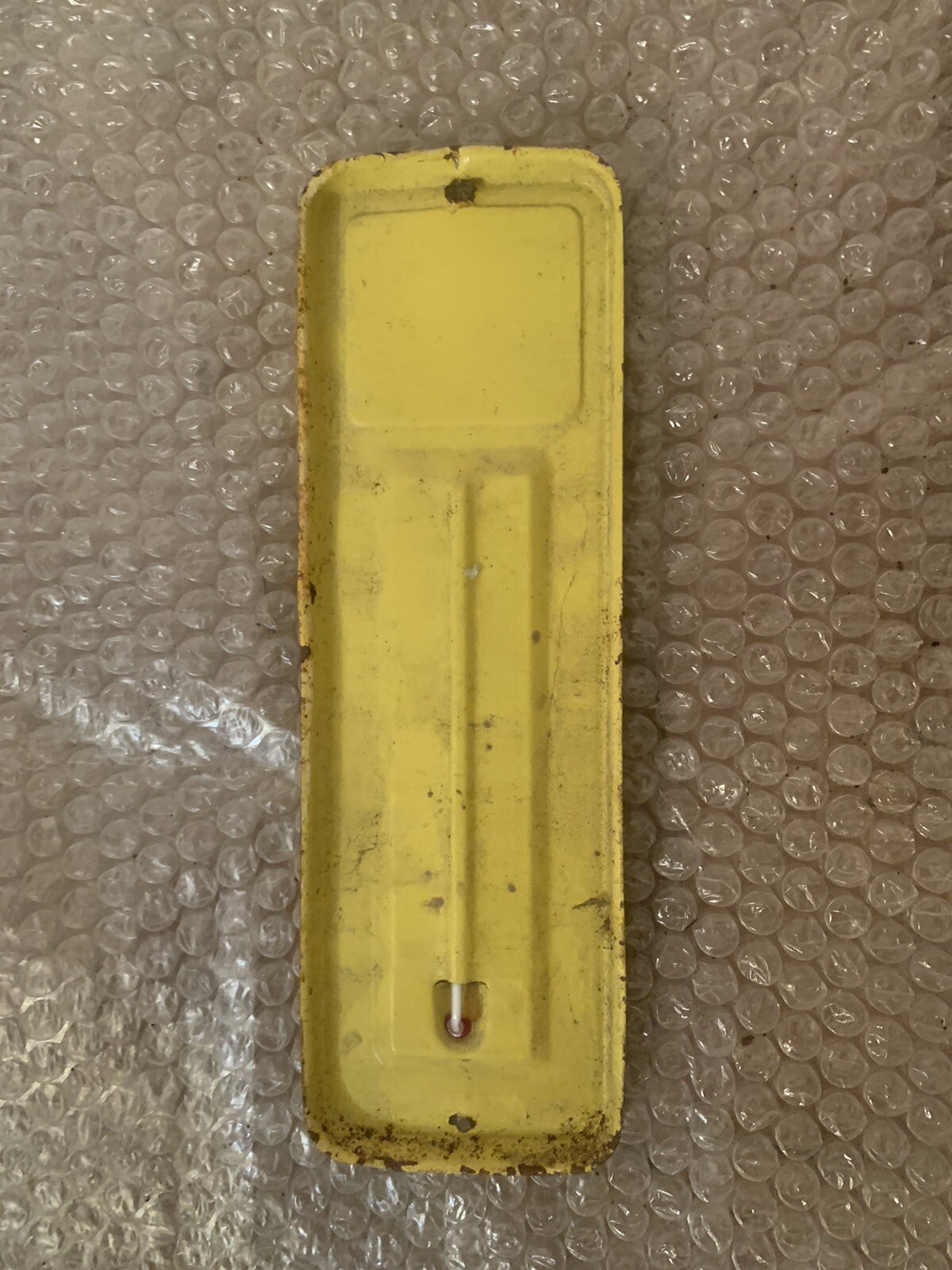 VINTAGE ADVERTISING WALL THERMOMETER-SALEM IL. BUILDING AND LOAN ASSOCIATION