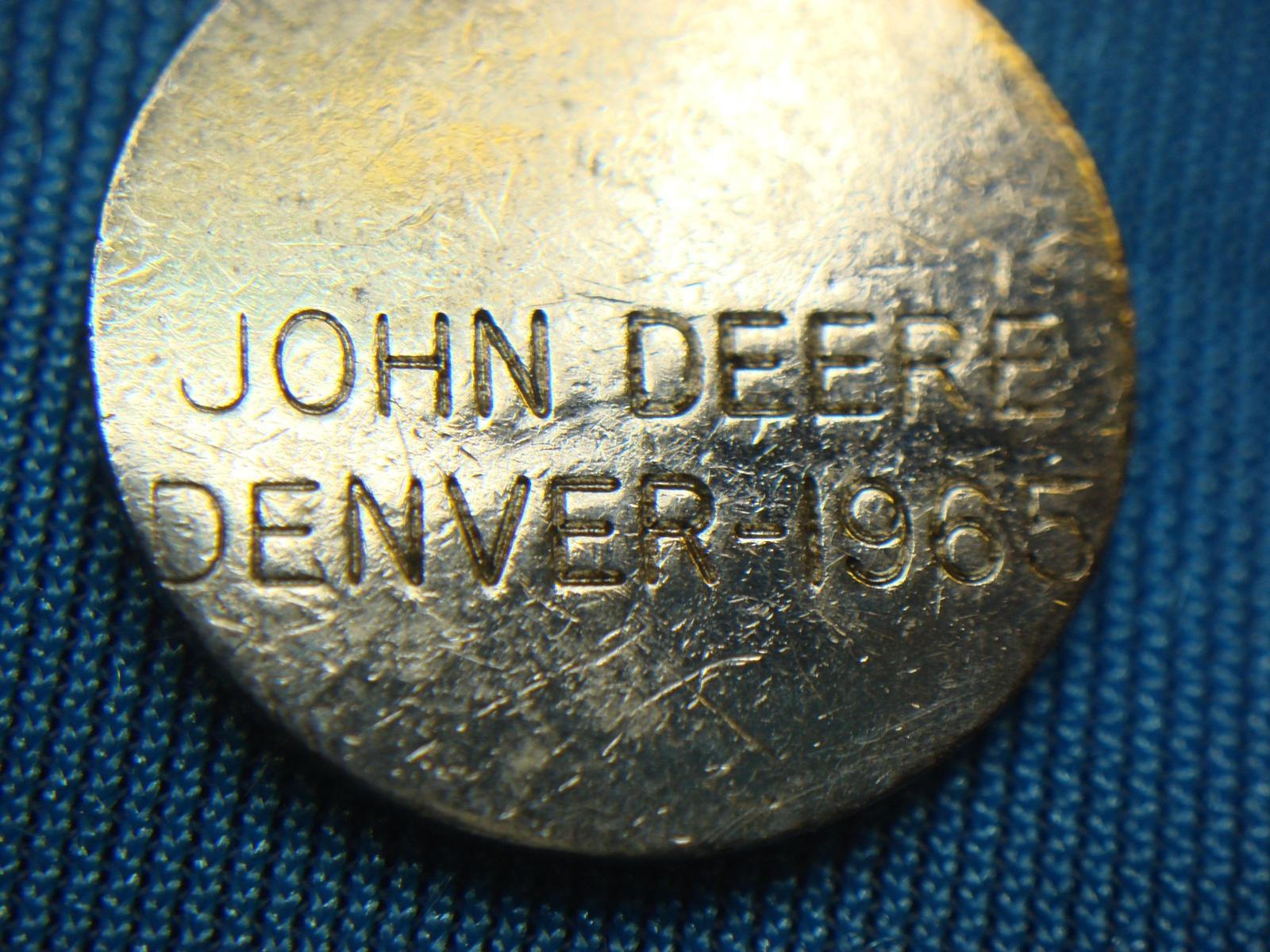 1965 FARM CONVENTION – DENVER, COLORADO CHARM – JOHN DEERE
