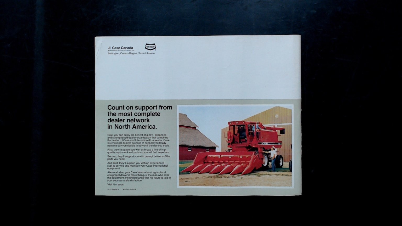 Case IH 1985 Farm Equipment Buyer’s Guide Vintage Agriculture Brochure