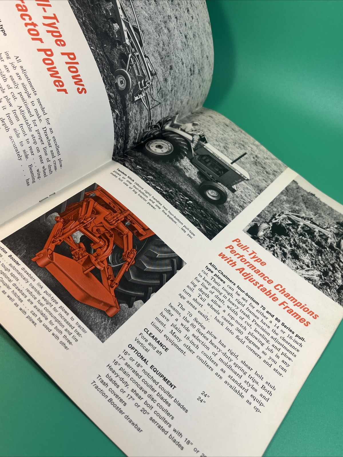 Allis Chalmers Moldboard Plows For 1967 Brochure AMIL21