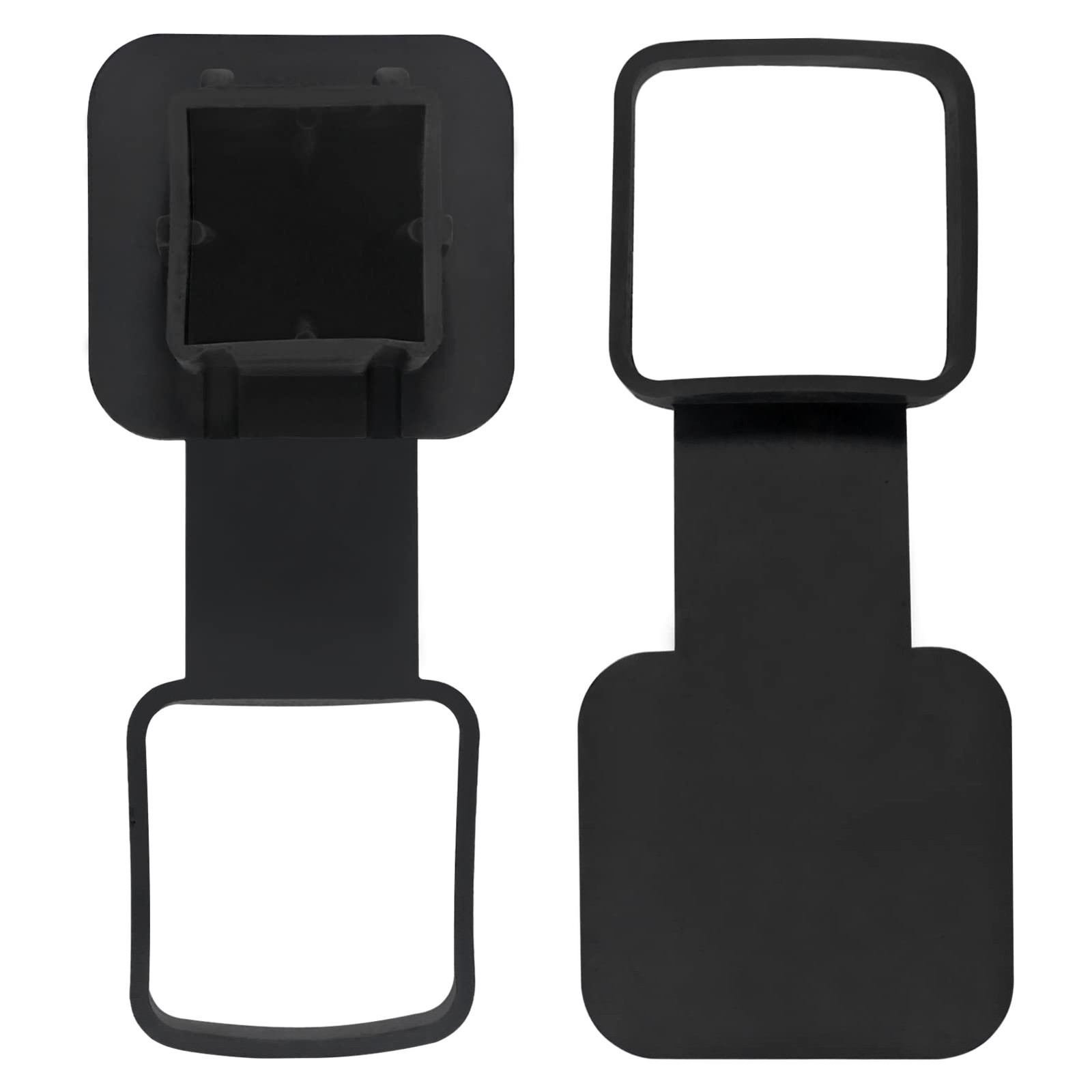 2PCS Trailer Hitch Tube Cover 1.25” Rubber Plug Cap 1.25inch, 2pcs 1.25inch