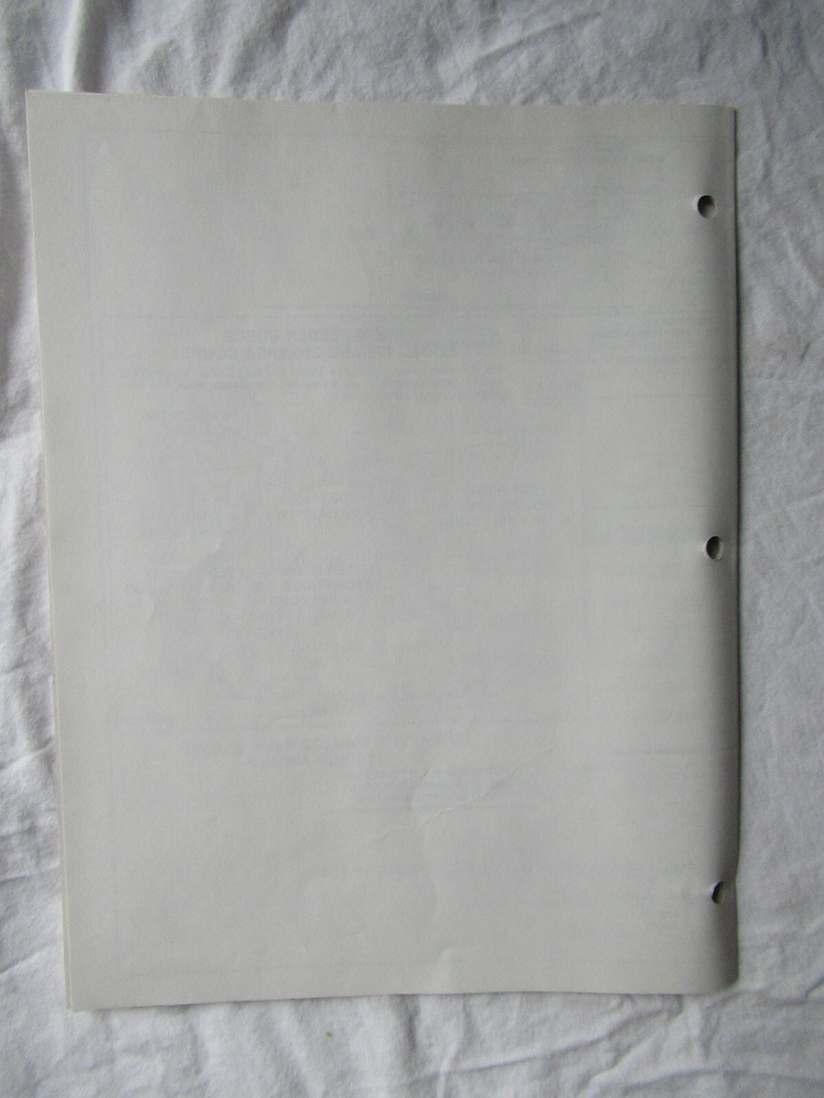 Melroe Spra-Coupe 115 116 120 220 Boom Manifold Nozzle Space Instructions Manual
