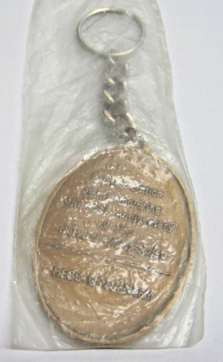 Hesston Key Chain “Count on It!” Limited Edition Sentry Pumpjack New in Plastic