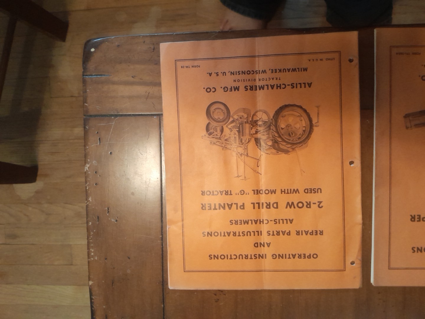 1950s Vintage Allis Chalmers Operation & Parts Manuals