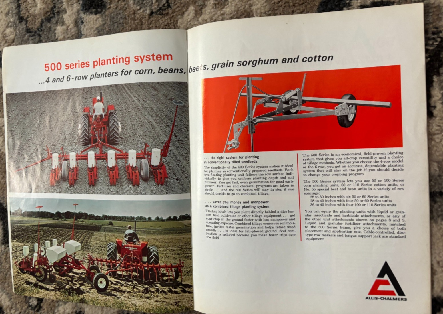 Allis Chalmers Planting Systems For 1967 Brochure DCPA26