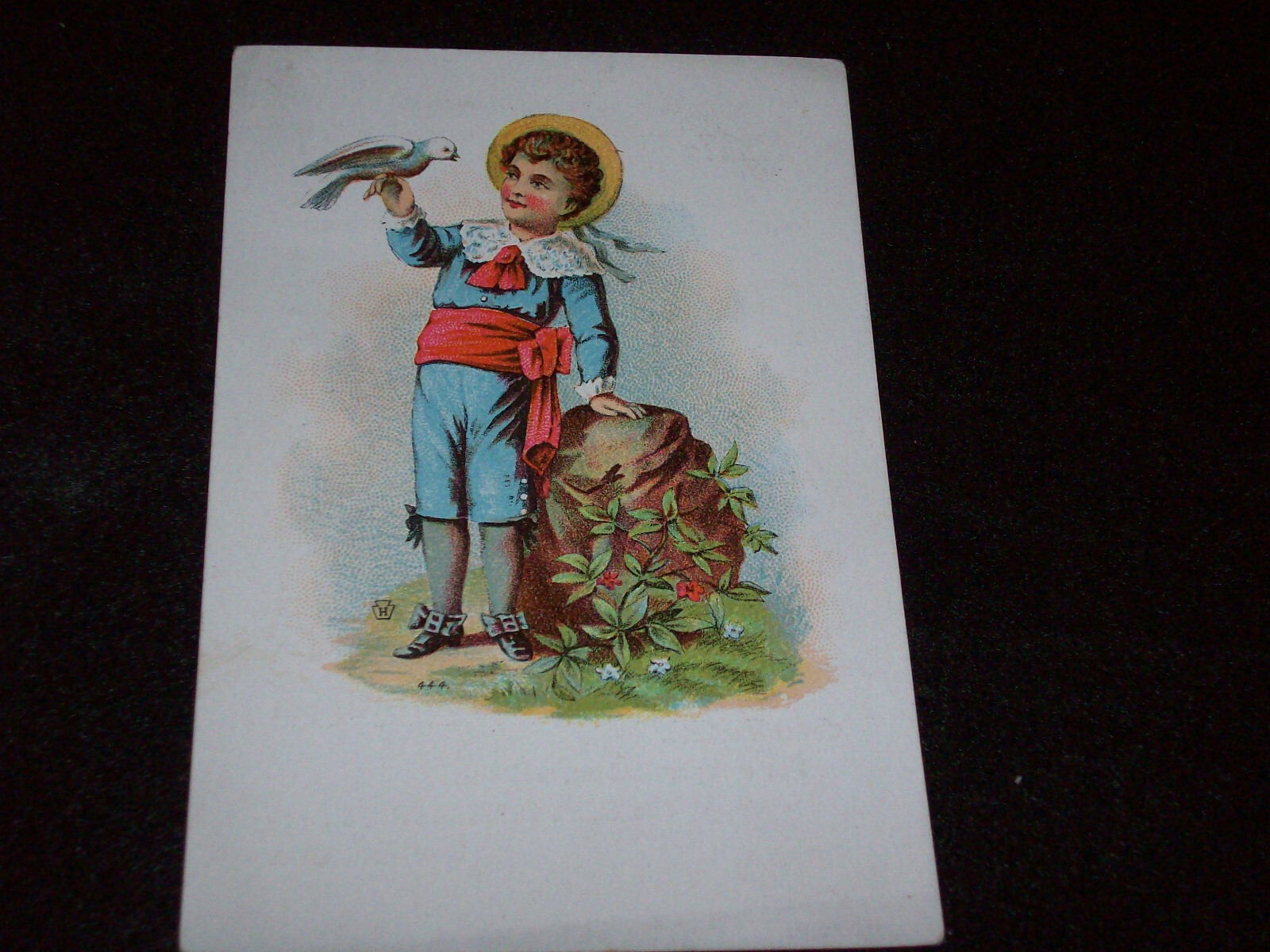 H.P. Deuscher Co. 1800’s Trade Card Hamilton Planter Disk Harrow Barbour Drill