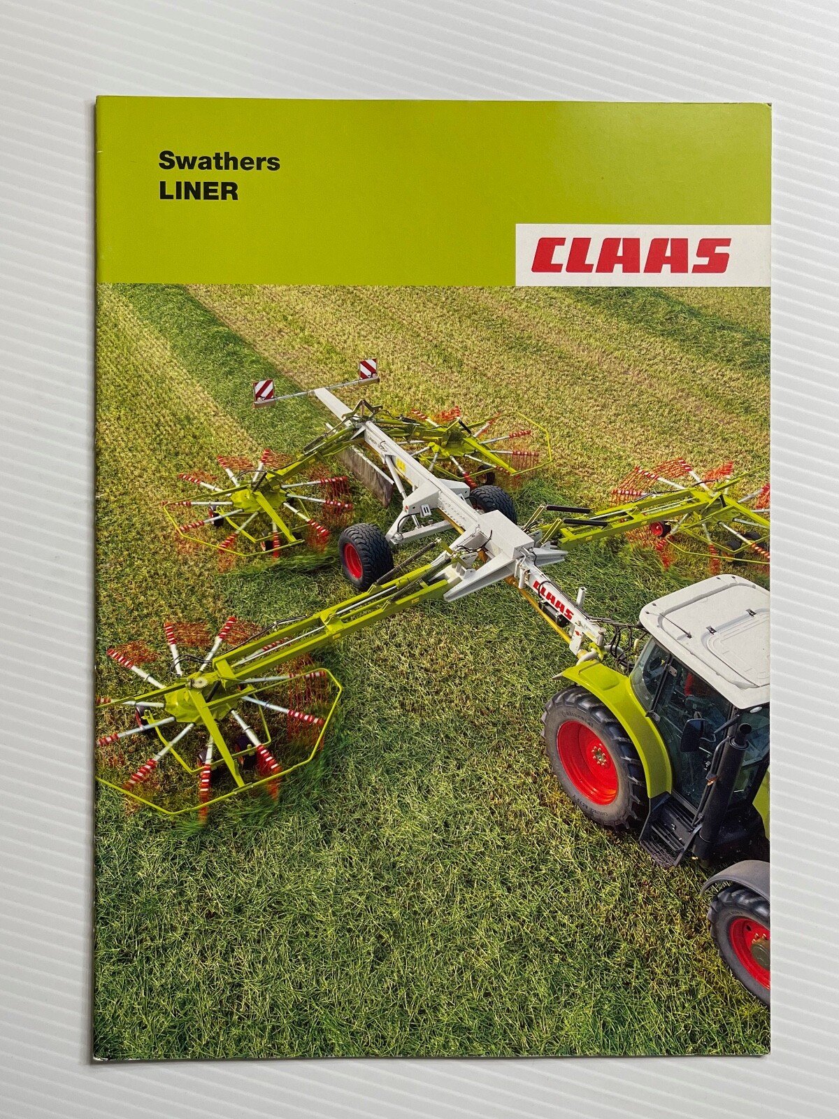 CLAAS Swathers Liner Rake – Sales Brochure *2006* (Showroom Sales Book)