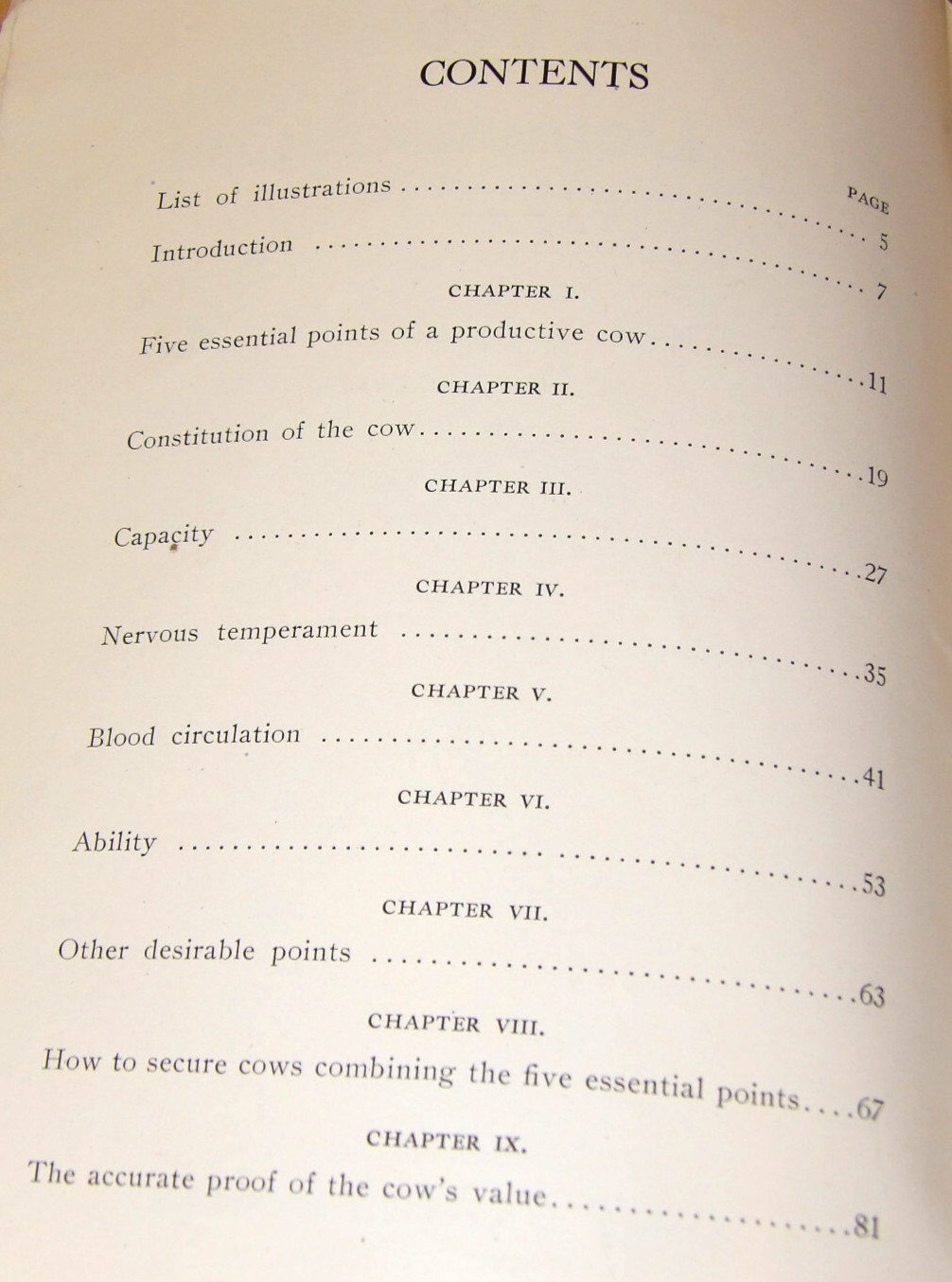 1911 VAN PELT’S COW DEMONSTRATION BOOK! 1st EDITION! ILLUSTRATED! 5 ESSENTIALS!