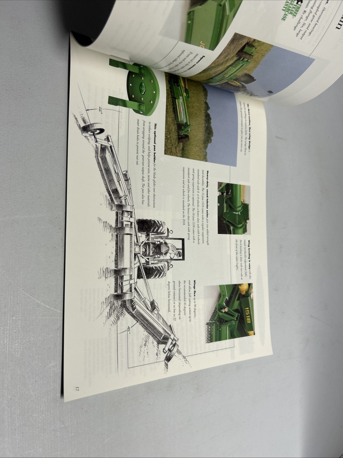 John Deere Cutter Shredders & Mowers for 1994 Brochure FCCA