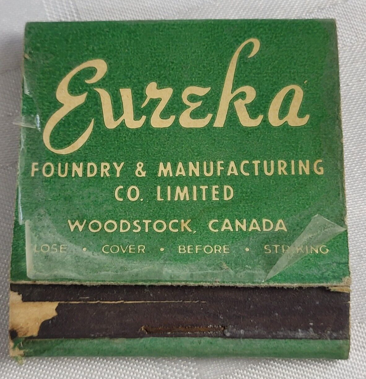 1940’S EUREKA WOODSTOCK CANADA CANADIAN CLIPPER LAWN MOWER ADVERTISING VINTAGE