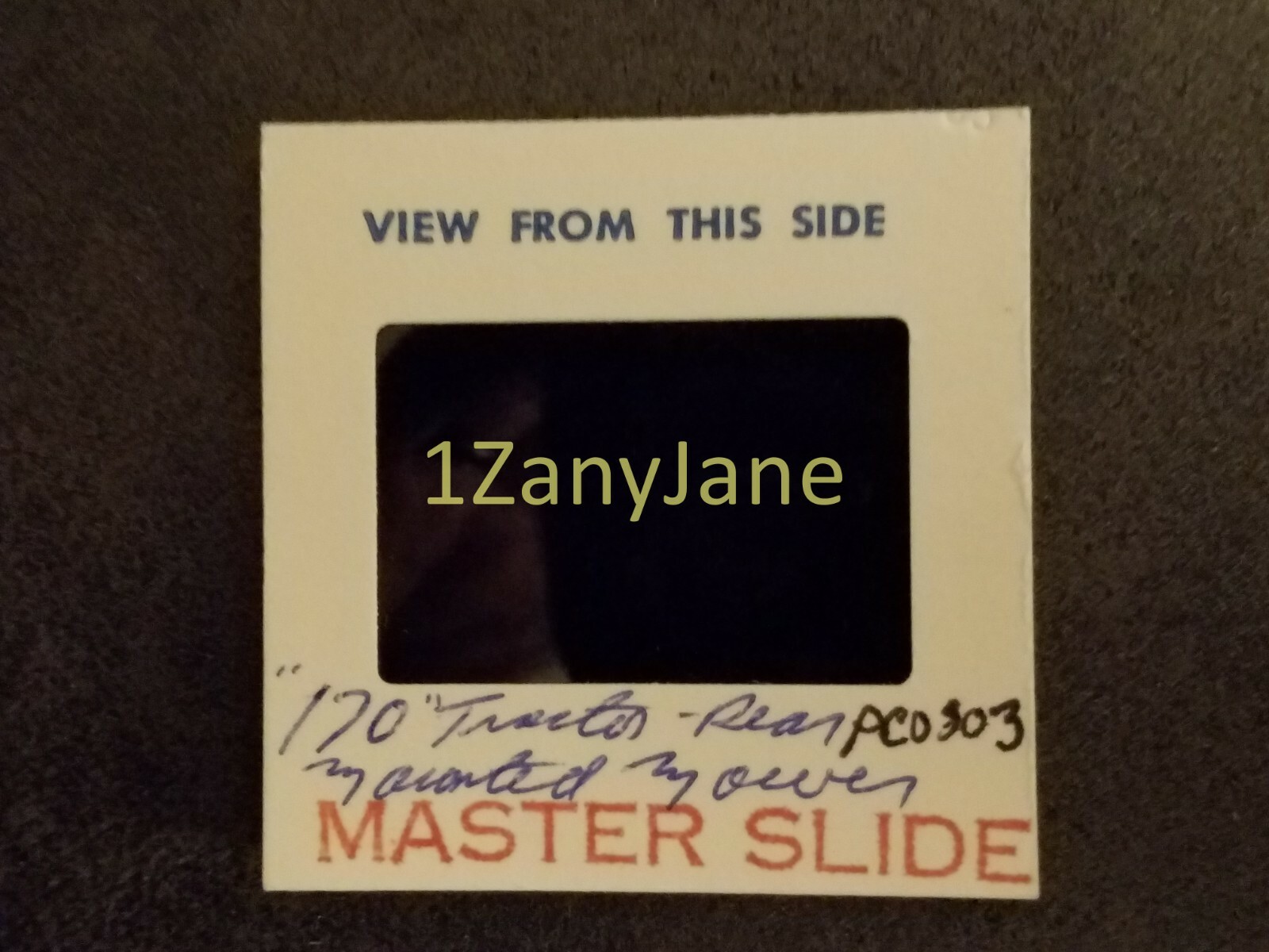 AC0803 35mm Slide of an Allis-Chalmers from MEDIA ARCHIVES 170 TRACTOR & MOWER