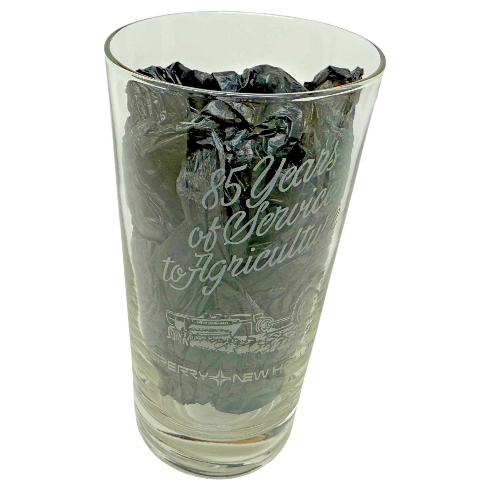 Sperry New Holland 85 Years of Service to Agriculture Glass(es) 1980 Tractor – F