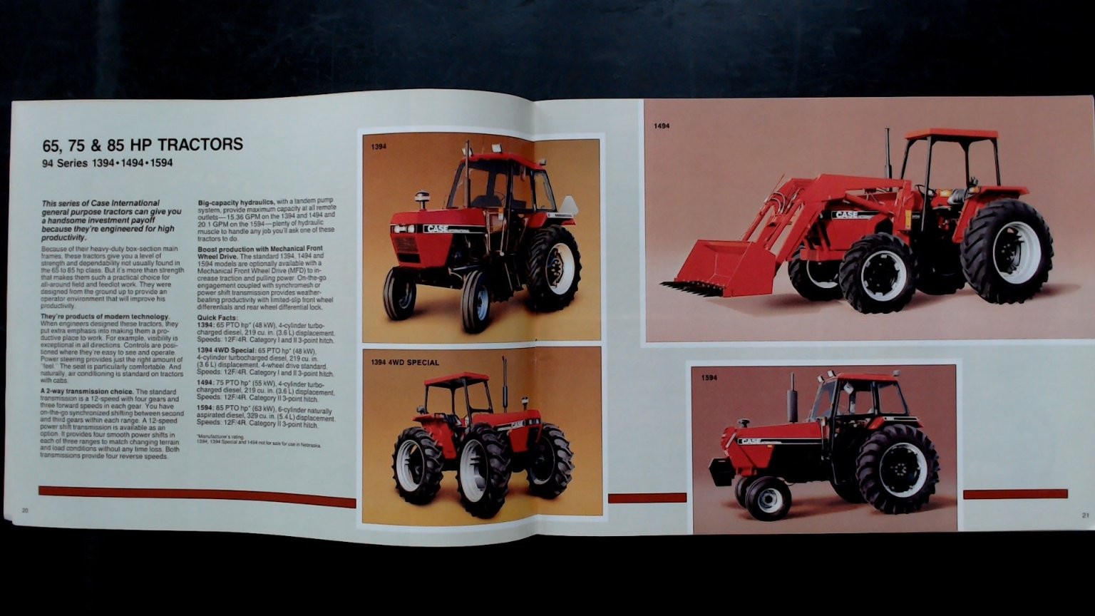 Case IH 1985 Farm Equipment Buyer’s Guide Vintage Agriculture Brochure