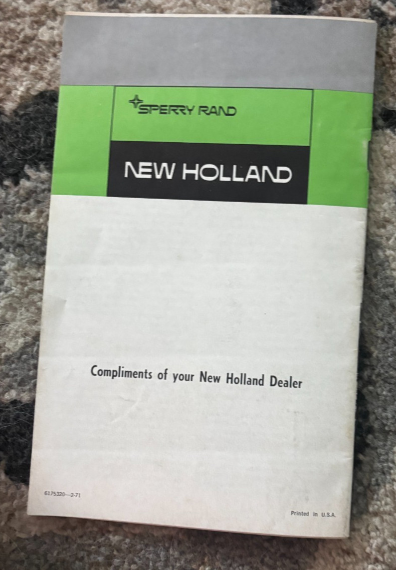 New Holland GrainPower For Profit In the 70’s Brochure DCPA26