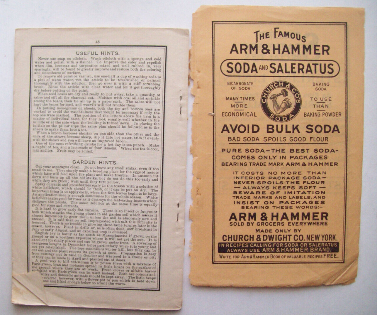 4 Old Farmer’s Almanacs 1918, ’24, ’29, ’37