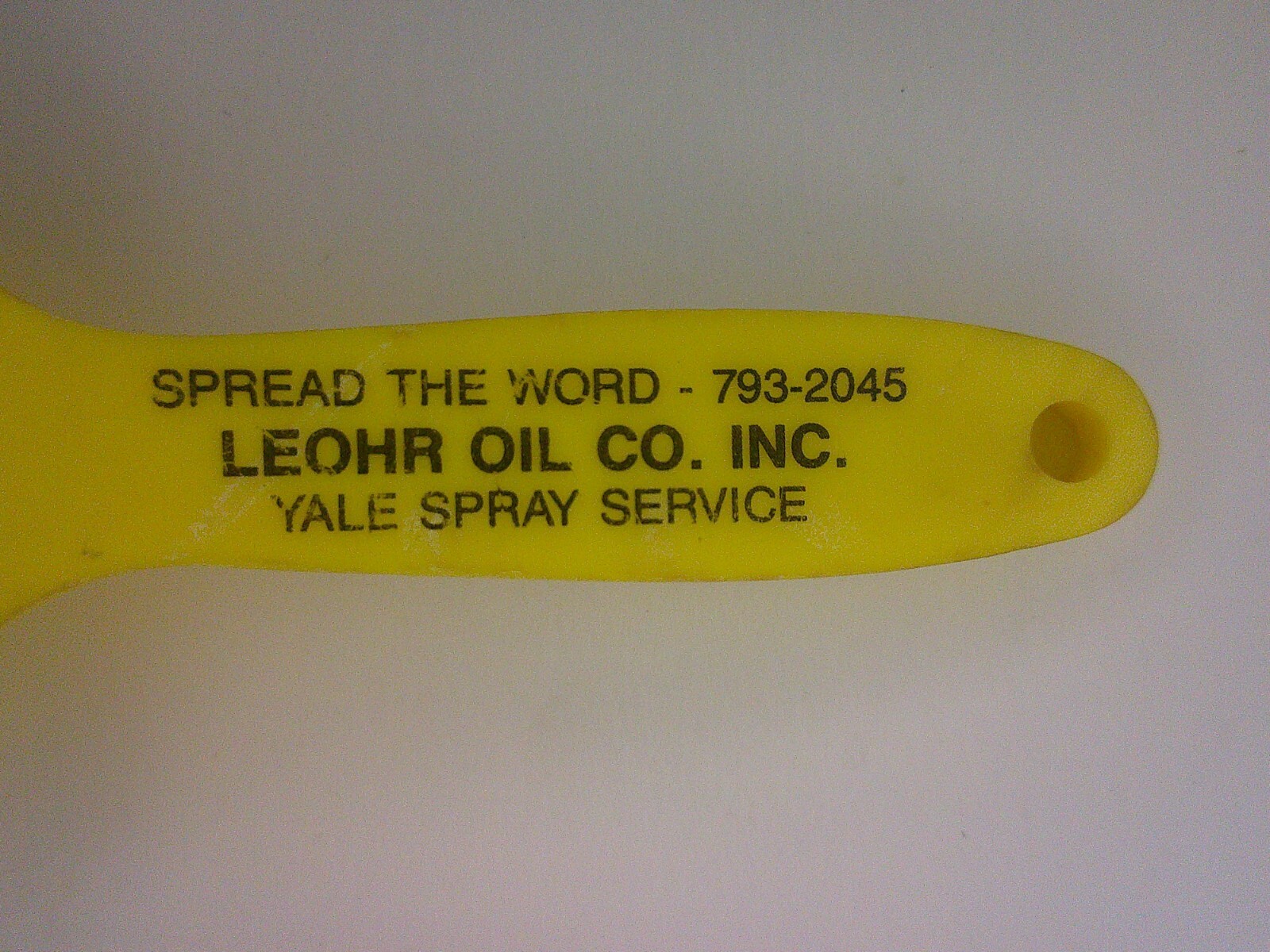 Leohr Oil Co. Yale, Ill. item to butter your sweet corn “spread the word” Z150