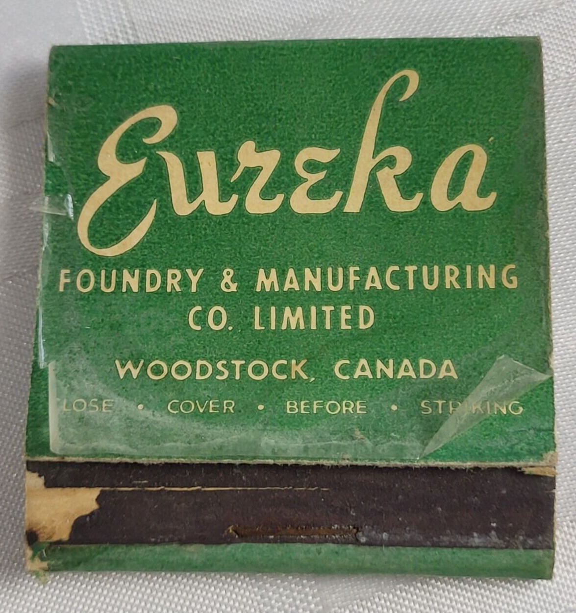 1940’S EUREKA WOODSTOCK CANADA CANADIAN CLIPPER LAWN MOWER ADVERTISING VINTAGE