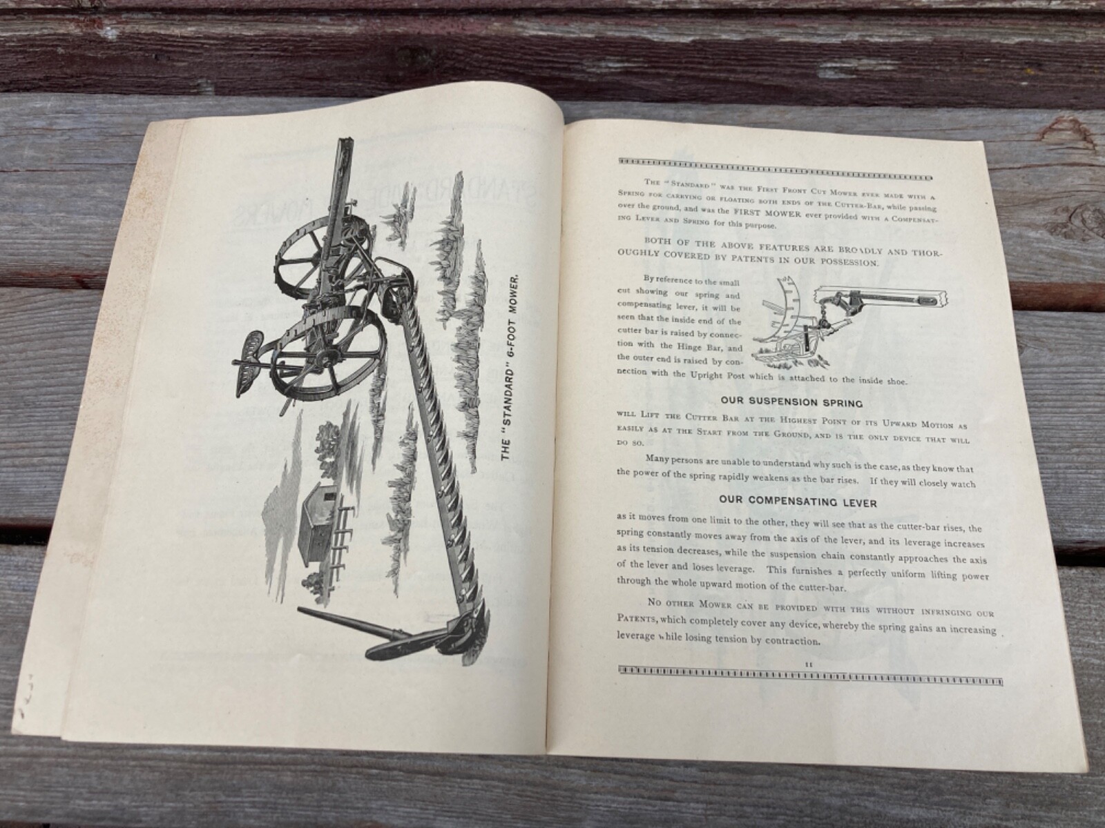 ANTIQUE 1890’s EMERSON TALCOTT & CO ROCKFORD IL STANDARD MOWING MACHINES CATALOG