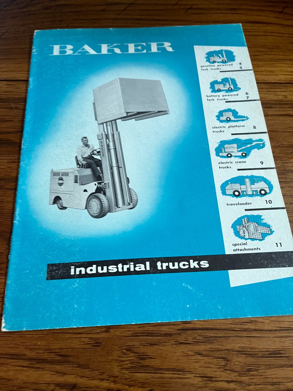 Baker Forklifts Lifttruck Brochure AMIL22