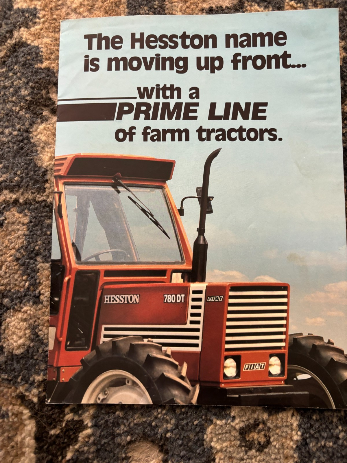 Hesston Tractors For 1980 Brochure AMIL26