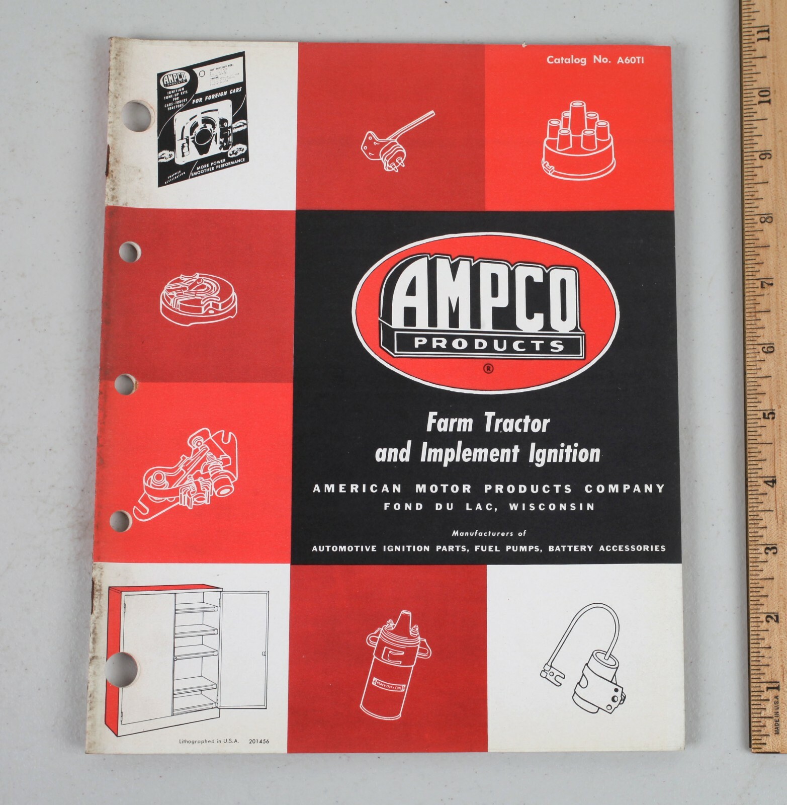 1960 Farm Tractor and Implement Ignition Catalog AMPCO Products Fond du Lac WI