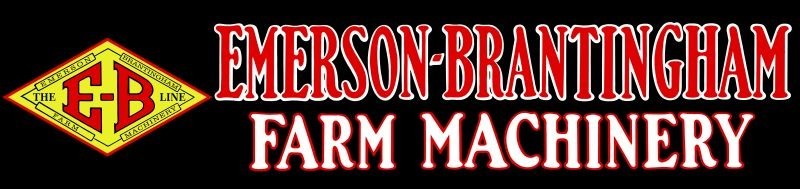 Emerson Brantingham Farm Machinery NEW Strip Sign 18″ Wide Diecut USA STEEL