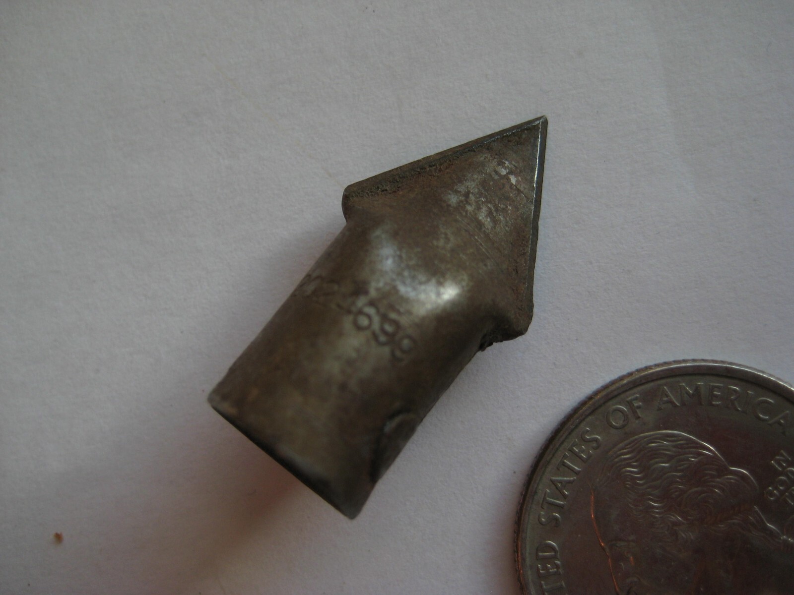Vintage 1930’s Livestock Nose Piercing Cap, Patent No. 2024699