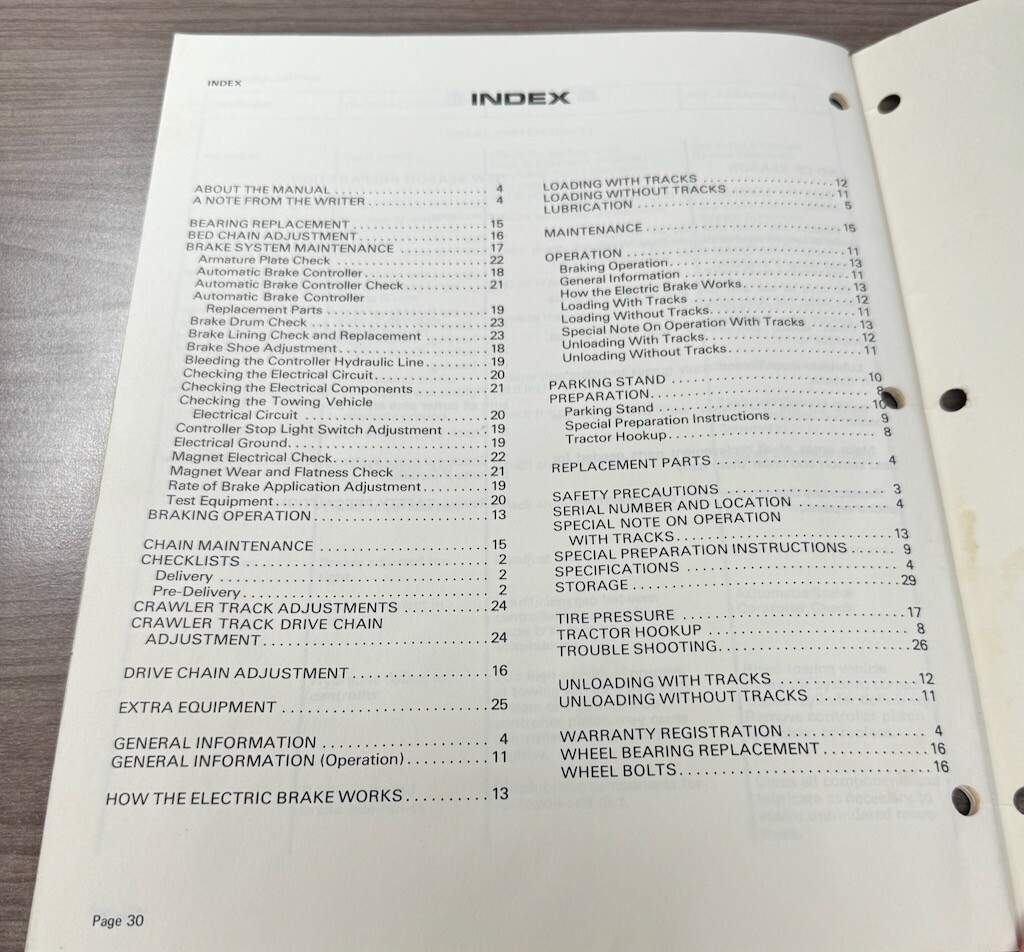 Hesston Farm Equipment StakMover 30 Operator’s Manual