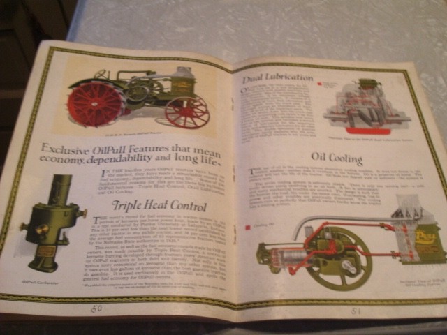 RARE Advance Rumely Power Farming Machinery 100 Page Publication