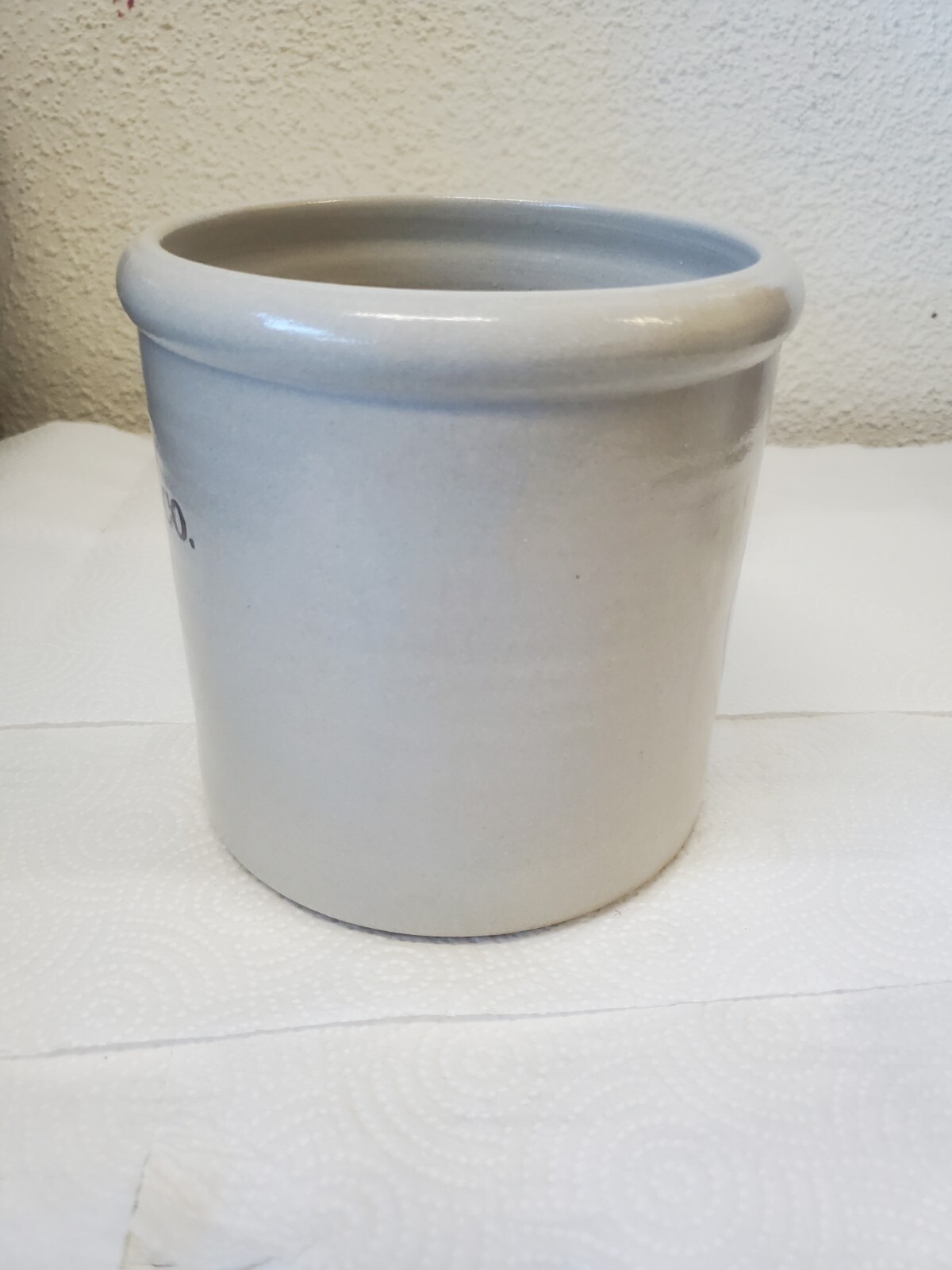 6″ Red Wing Crock Fredericksburg Farmers Cooperative 50 Years 2006 Iowa Grain