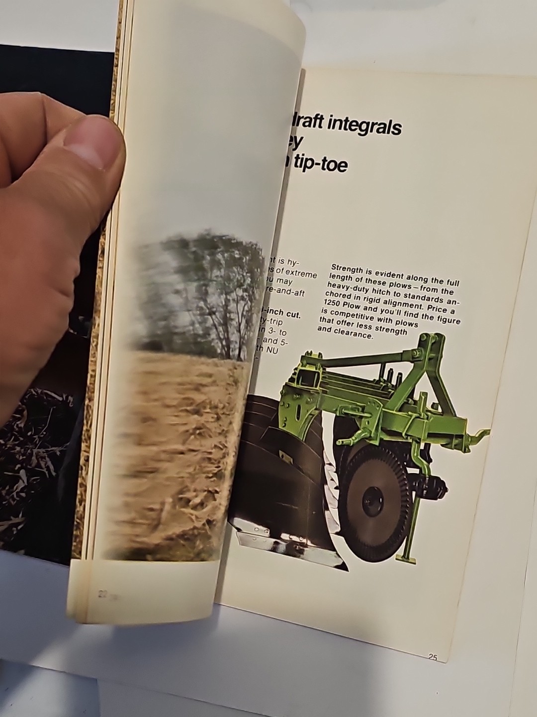 John Deere Moldboard Plows For 1975 Sales Brochure Complete