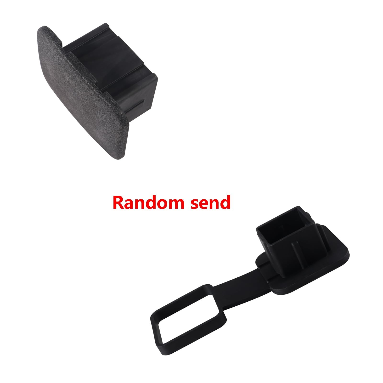 2PCS Trailer Hitch Tube Cover 1.25” Rubber Plug Cap 1.25inch, 2pcs 1.25inch