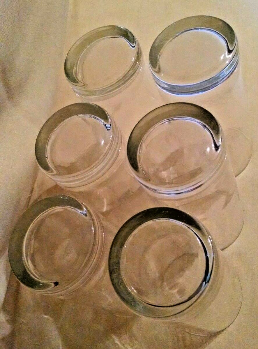 NEW HOLLAND TRACTOR GLASS SET 6 100TH ANNIV 1895 1995 BALER SKID STEER ENGINE.