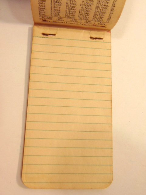 old Baugh’s Premium Plant Food & Soil Builder Fertilizer advertising notebook