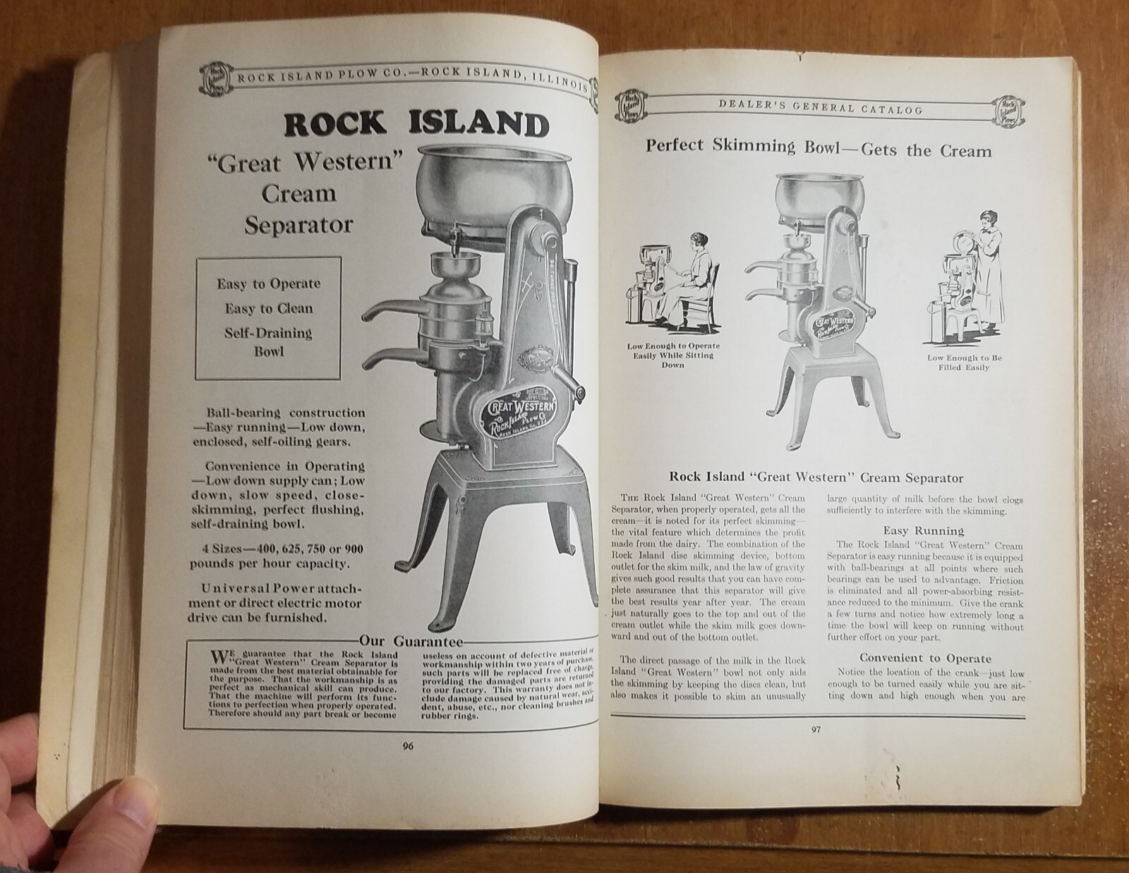 1920’s Rock Island Implements Catalog #42