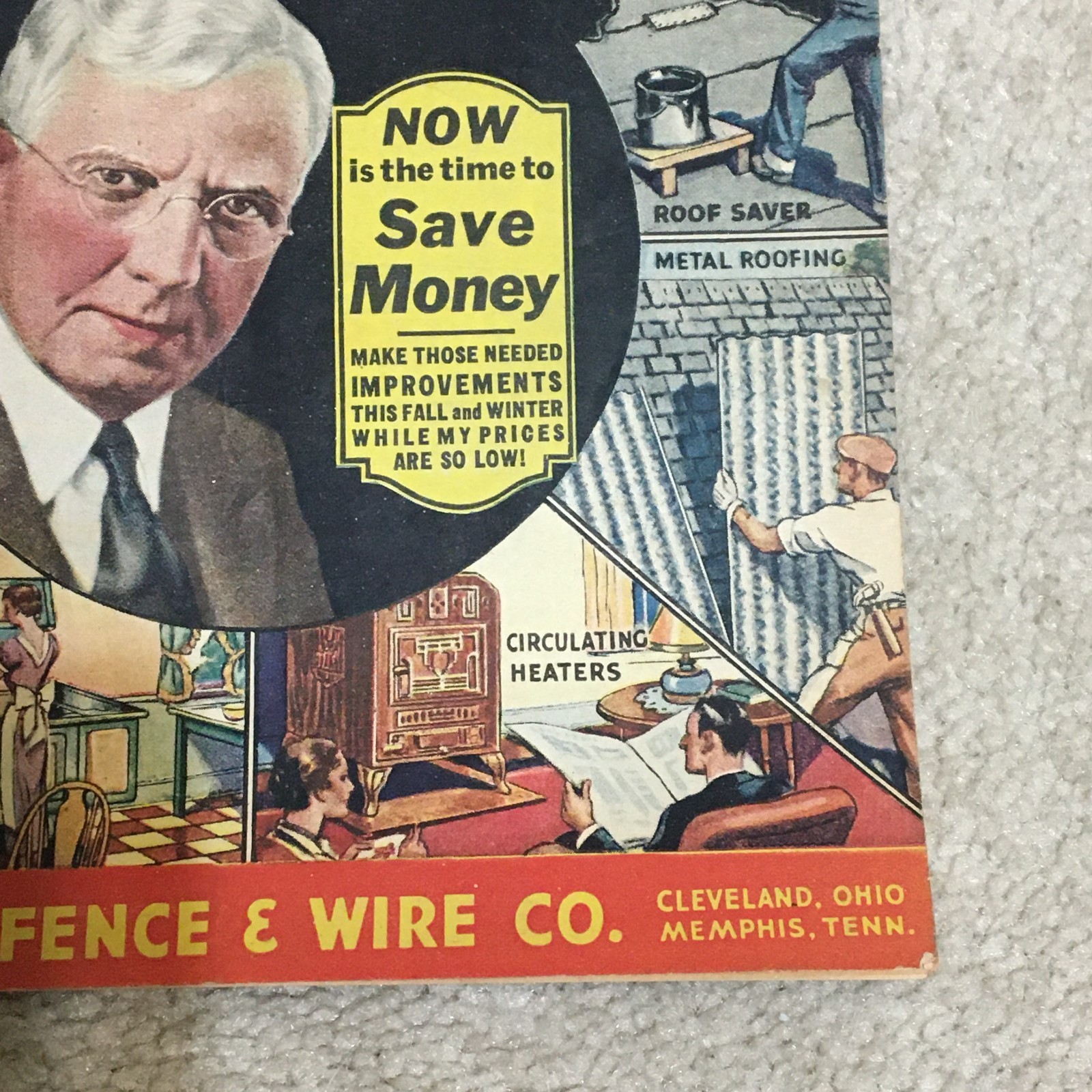 Vntg 1935 Jim Brown’s Bargain Book Catalog, Tools Fence Heater Range Paint Roof