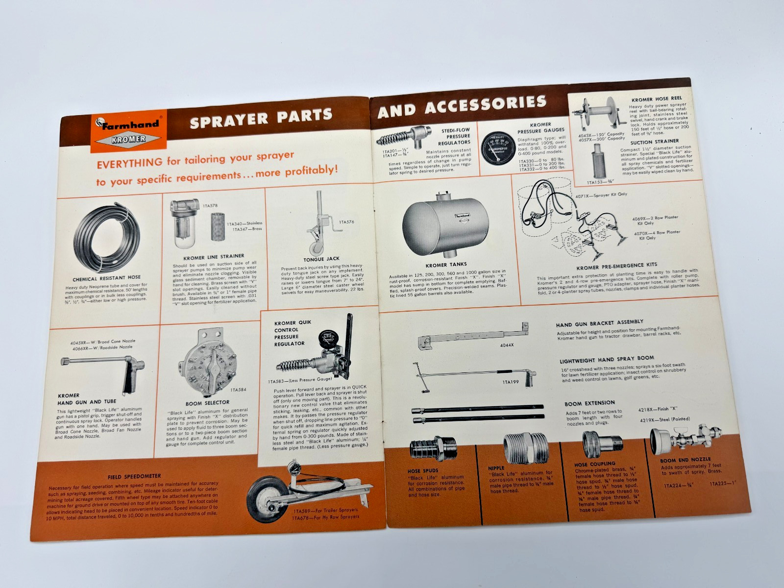 Farmhand Kromer Power Sprayers Brochure