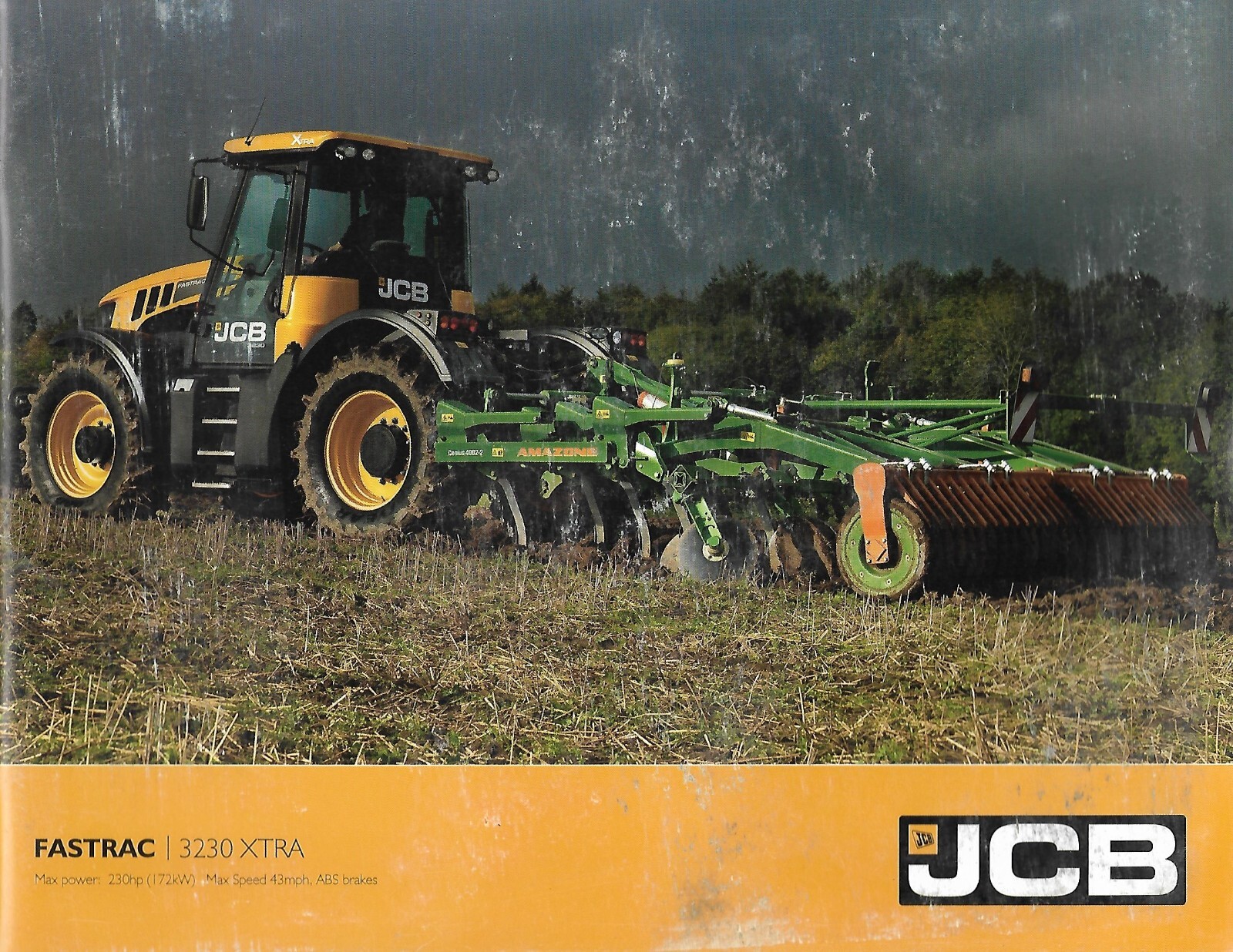 Farm Tractor Brochure – JCB – Fastrac 3230 XTRA – c2014 (F7974)