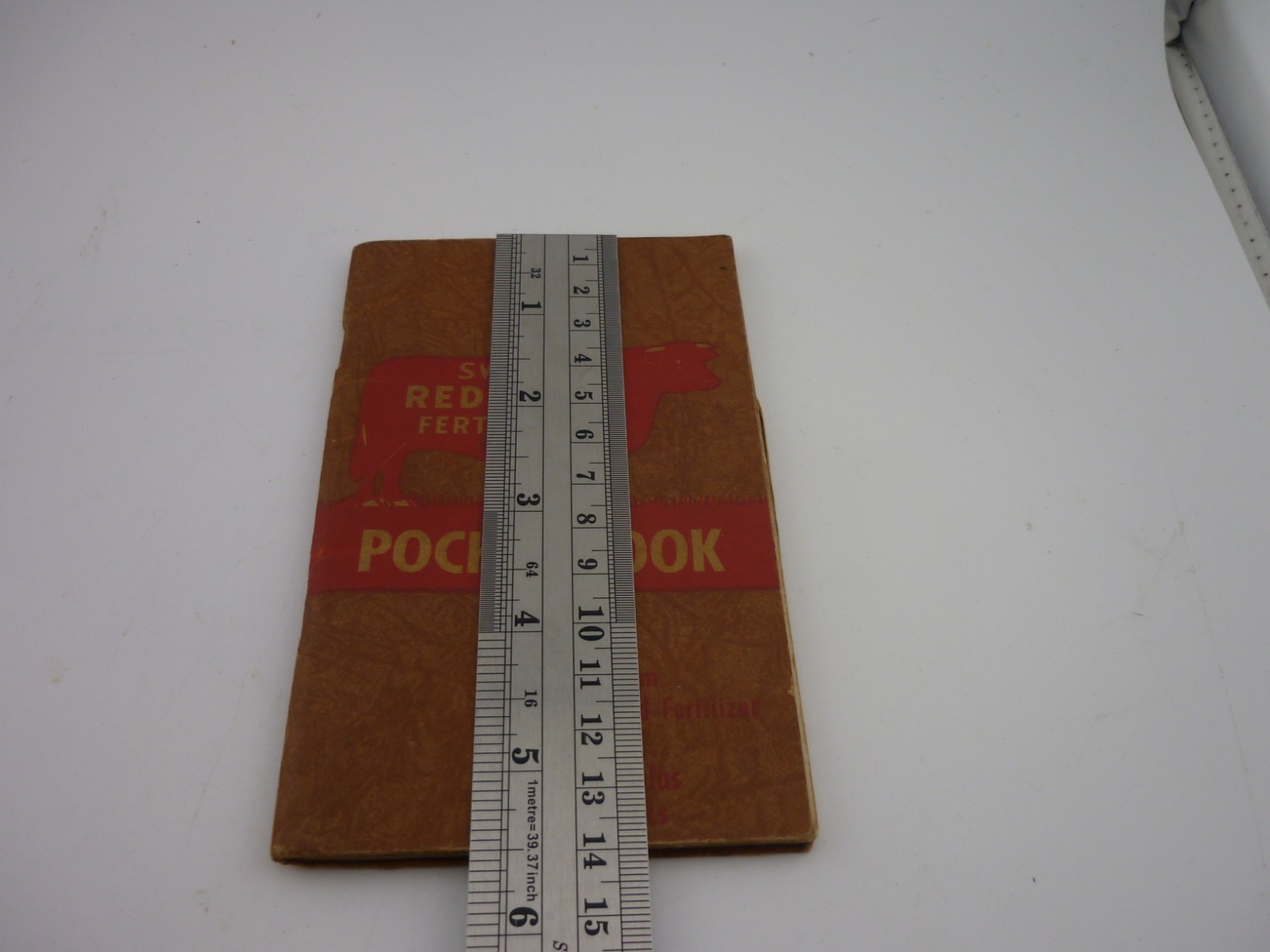 1946 Swift’s Red Steer Fertilizers Pocket Book Farm Advertising Memorandum