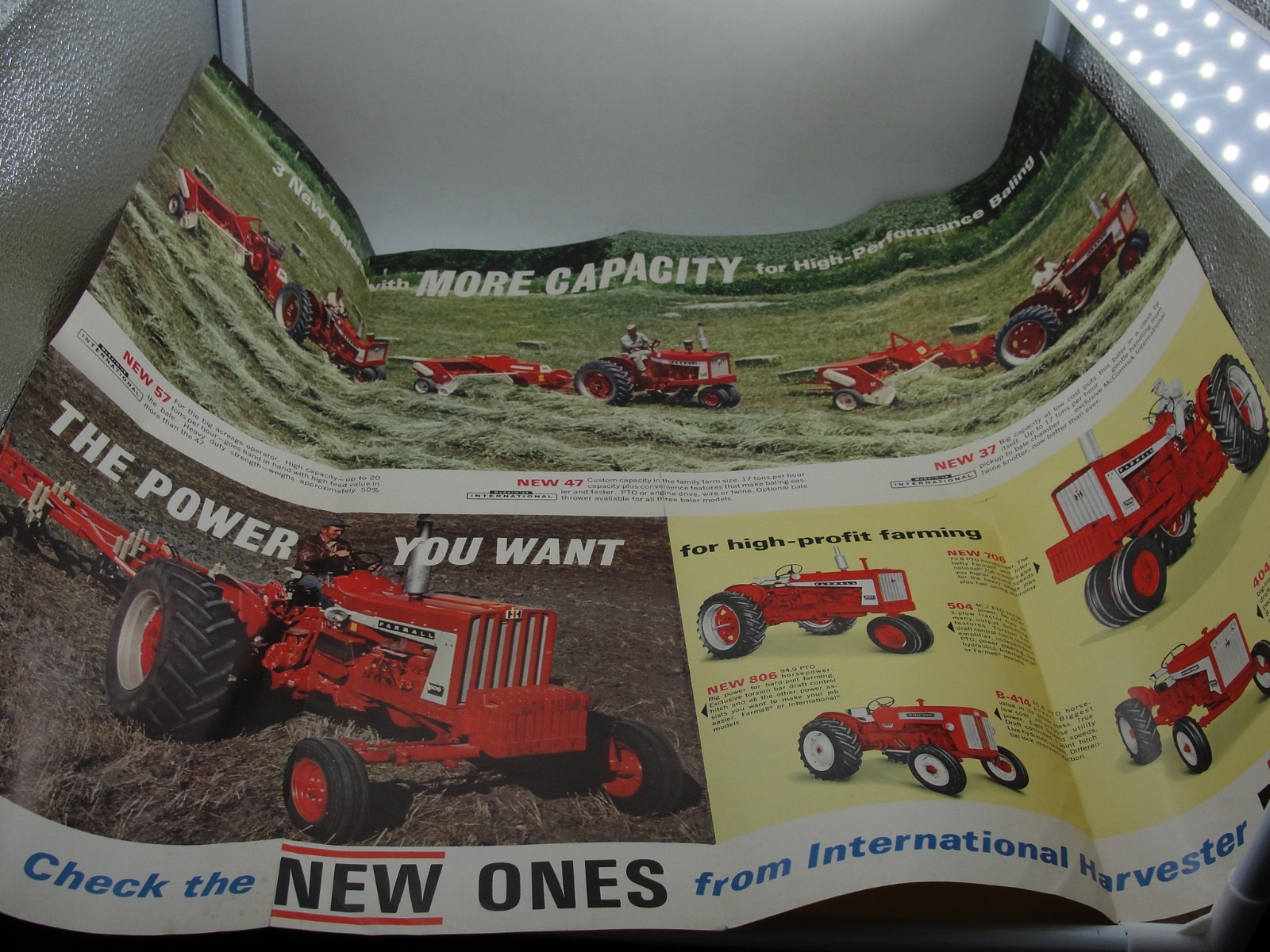 IH Check the NEW Ones Farm Equipment Brochure 1960’s