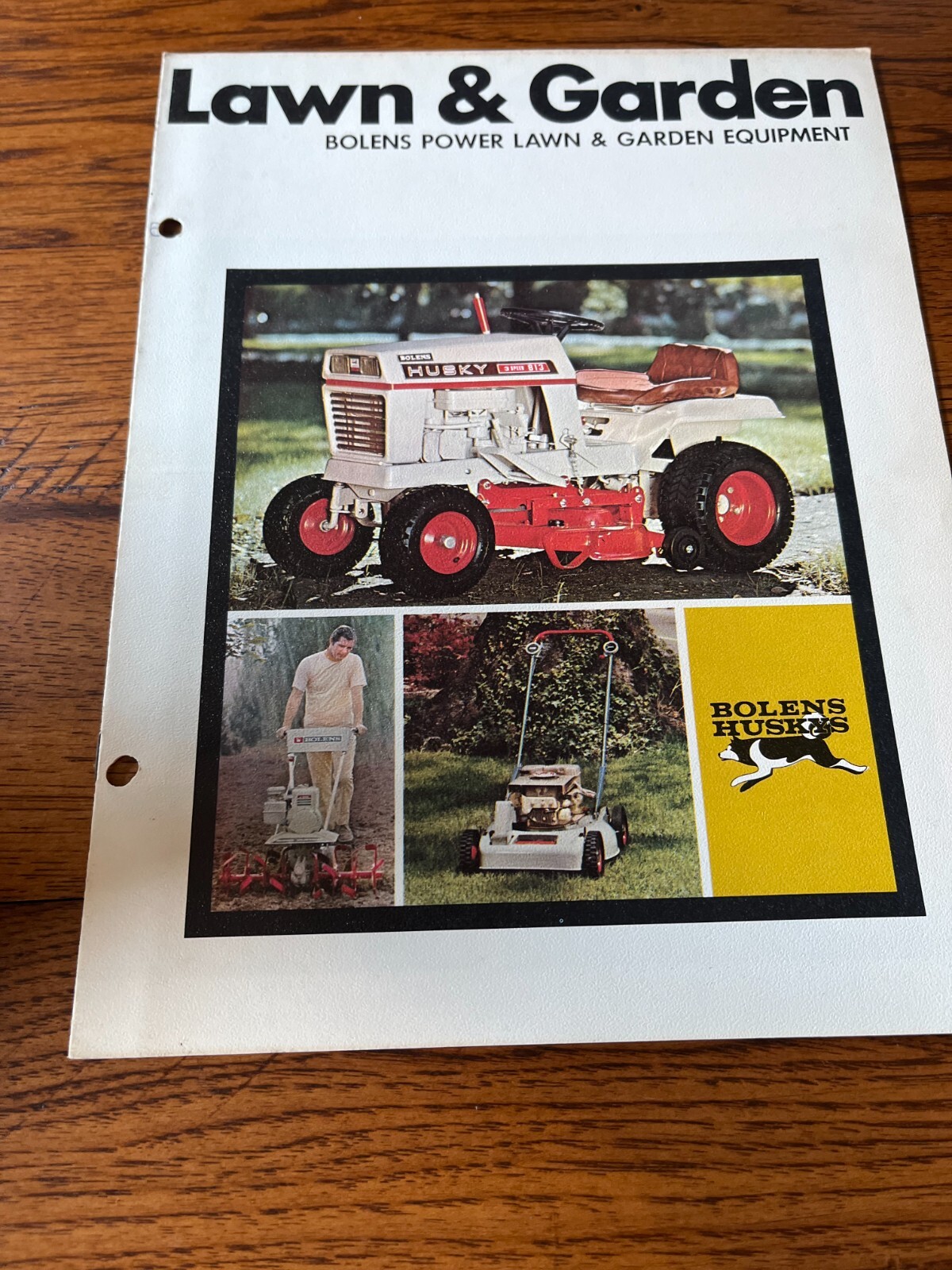 Bolens Lawn & Garden Tractor Brochure FCCA