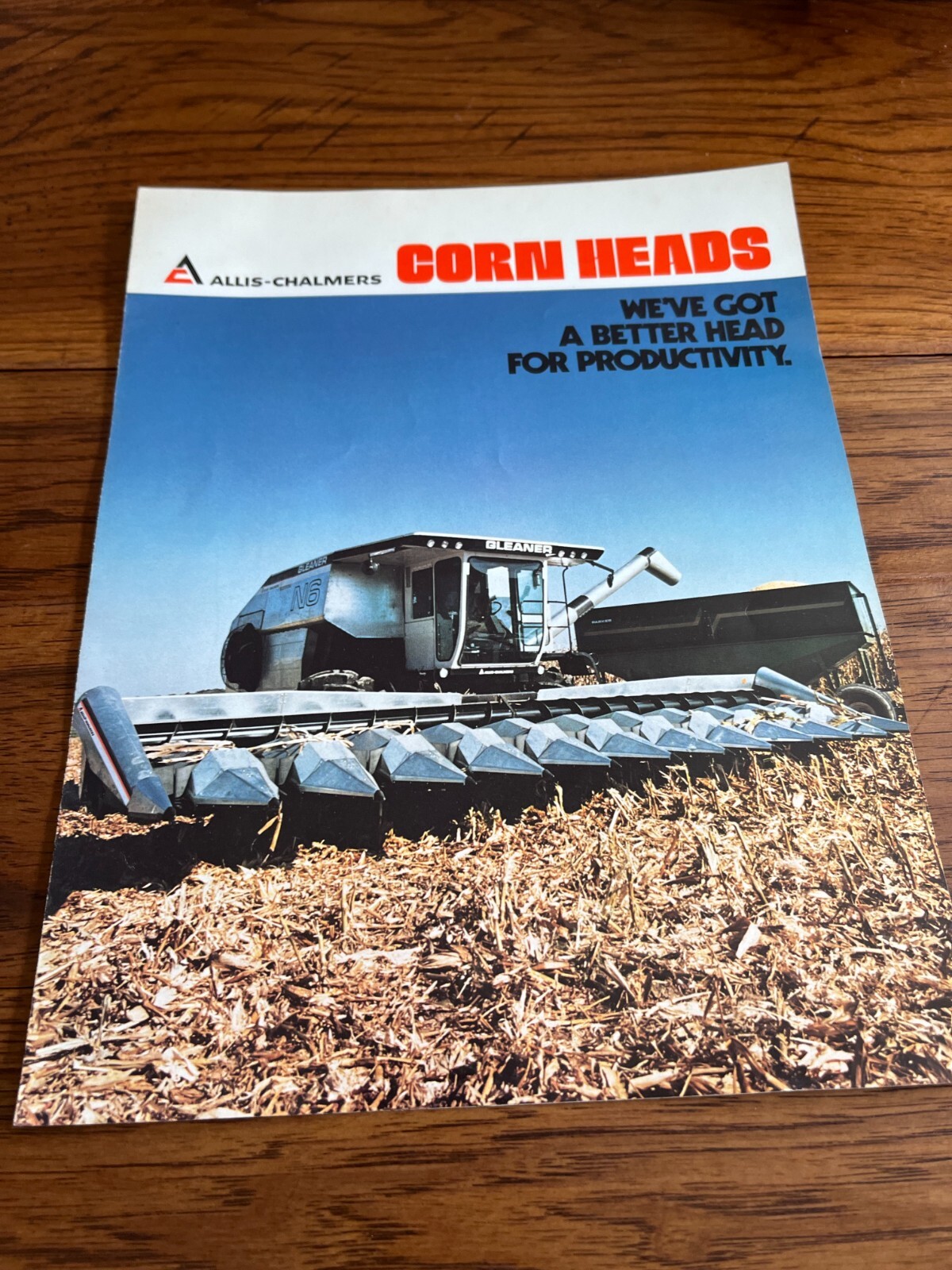 Allis Chalmers Corn Heads For 1980 Brochure FCCA