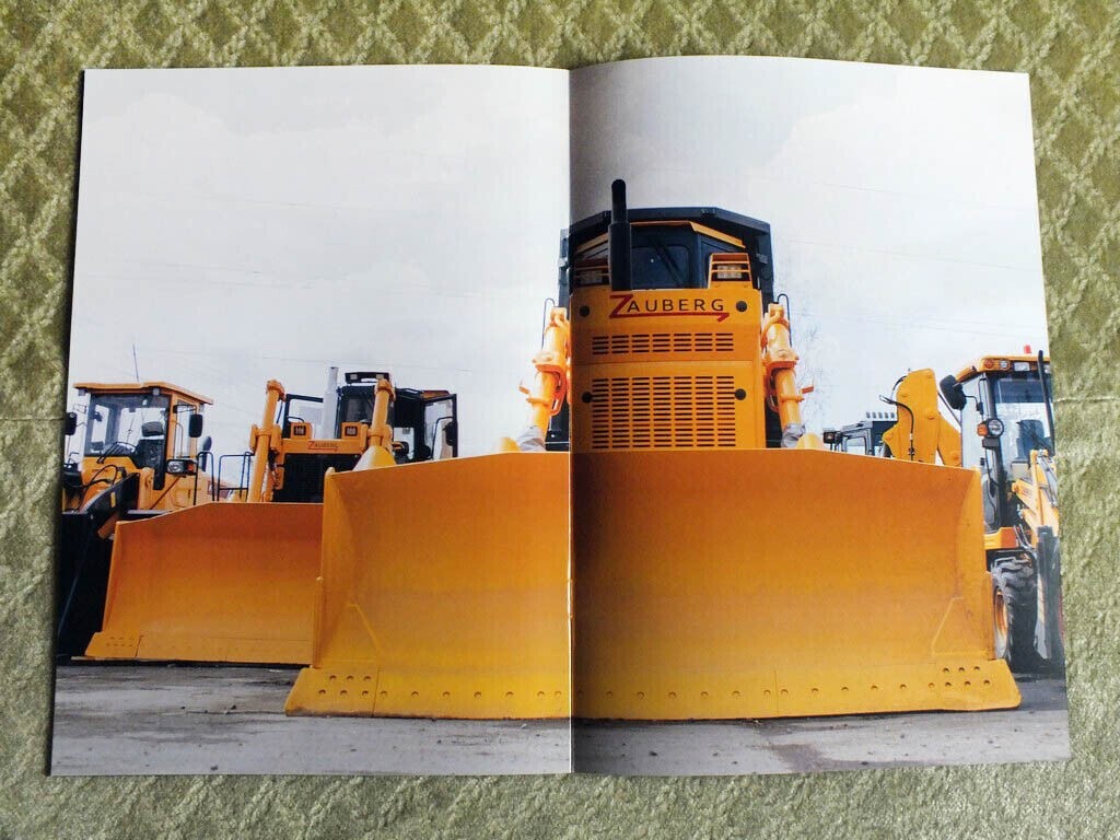 ZAUBERG B5 / B7 / B8 / B9X Bulldozers Construction Equipment Brochure 2023