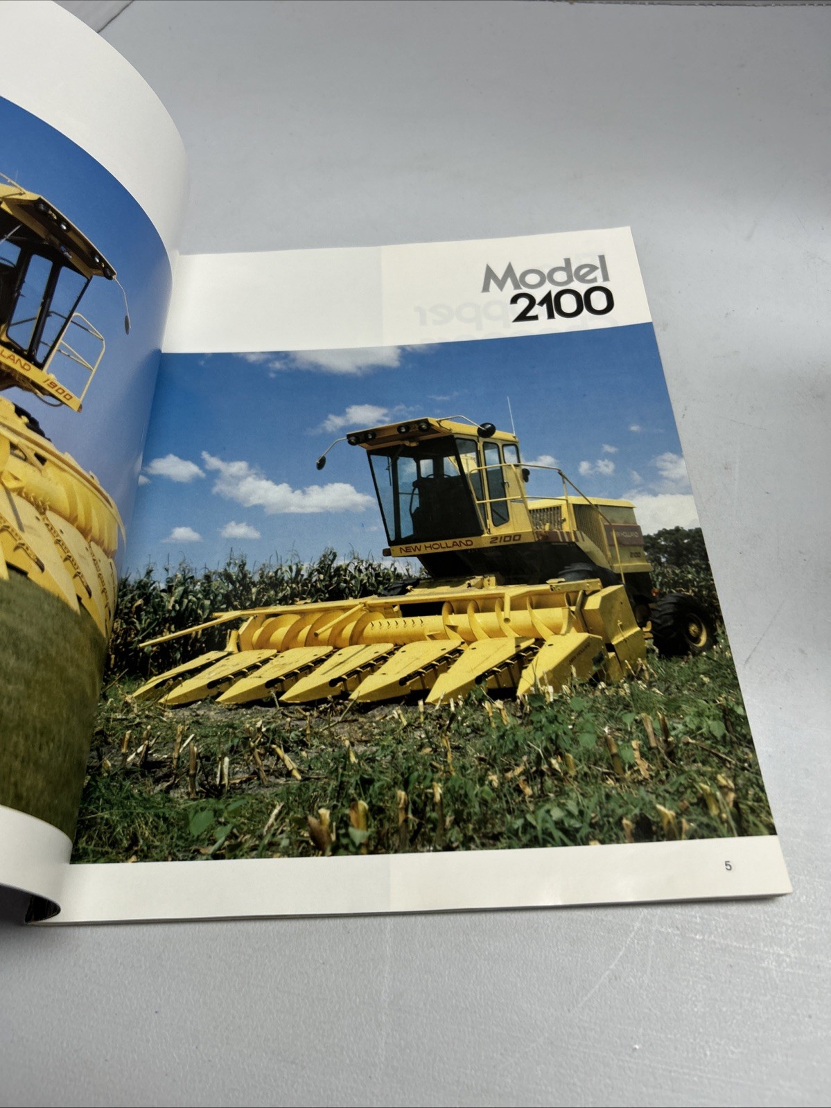 Sperry New Holland Forage Equipment Vintage Sales Brochure