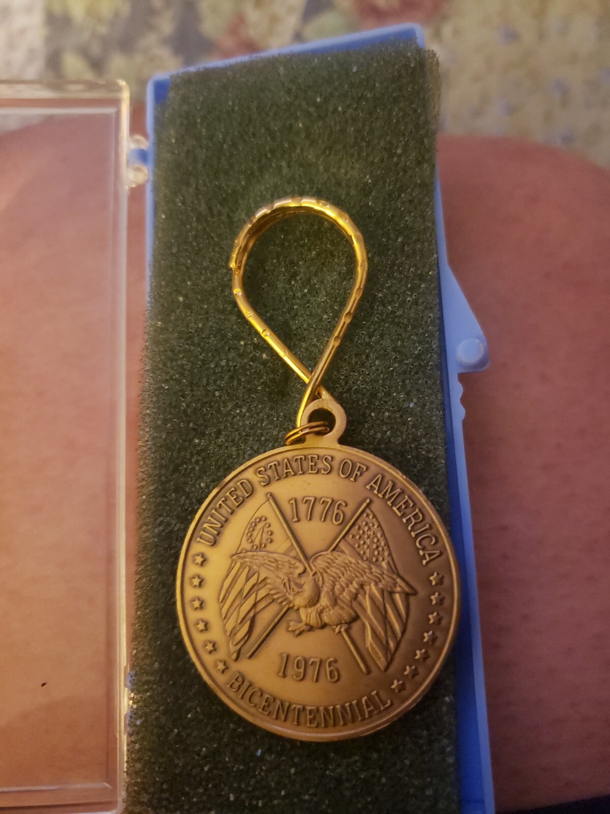 Liberty Bell Petroleum Products Ag Agriculture Keychain Vintage Farm Farming