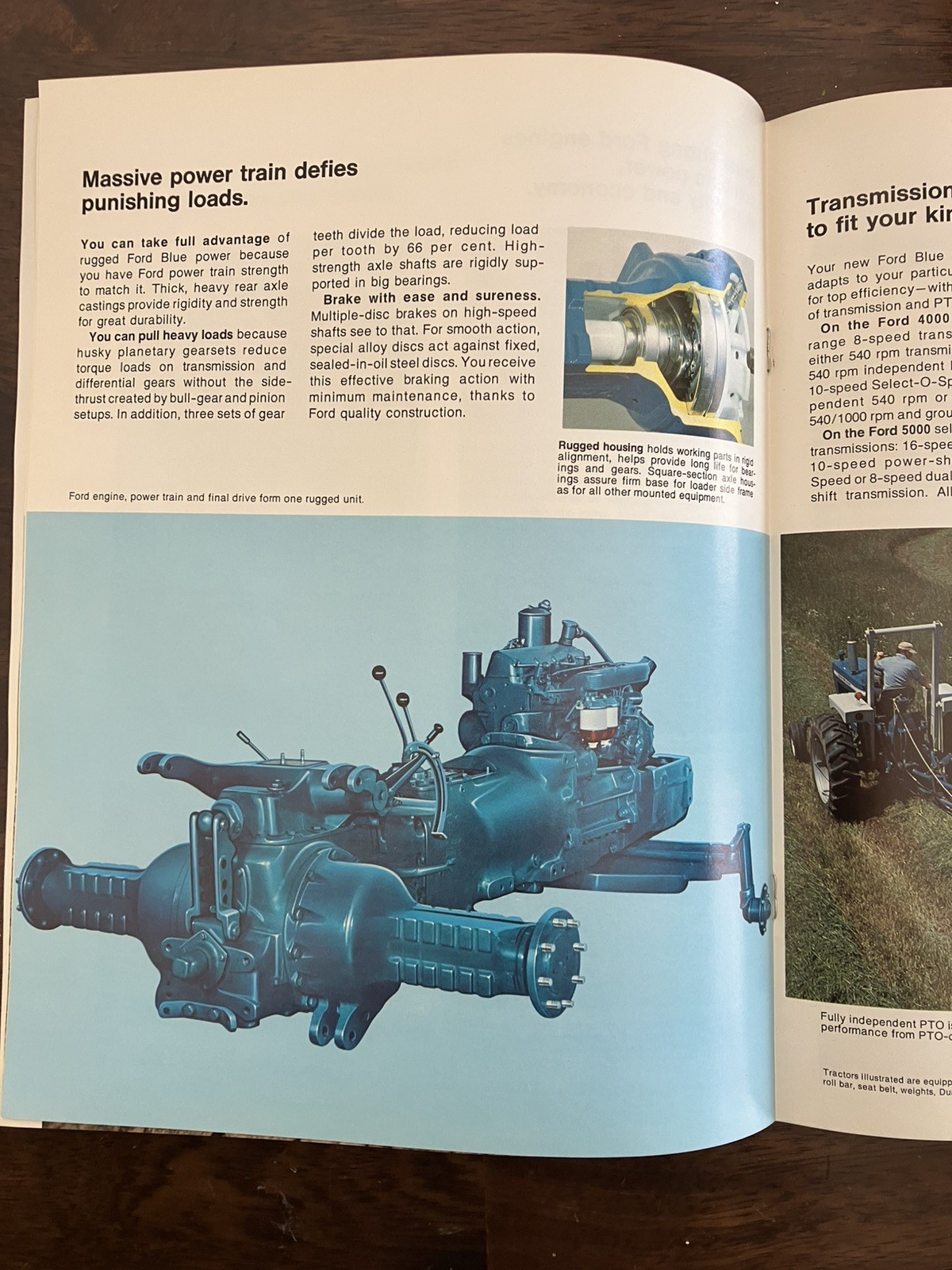Ford Tractor Literature 4000/5000 series