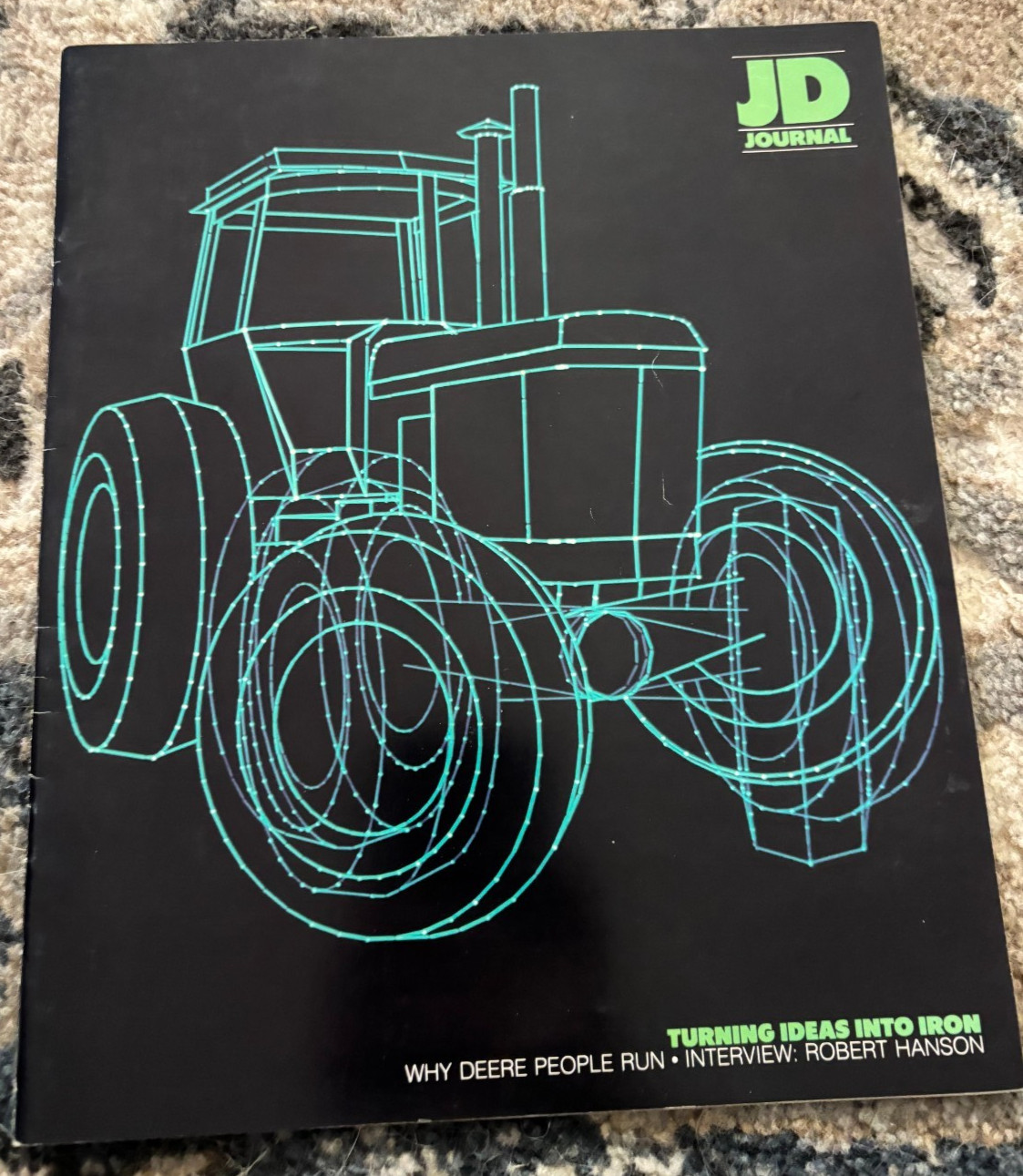 John Deere JD Journal Employees Magazine For 1984 Brochure FCCA25